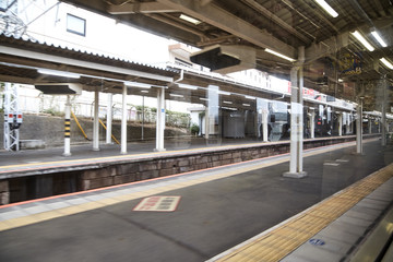 Train station in japan