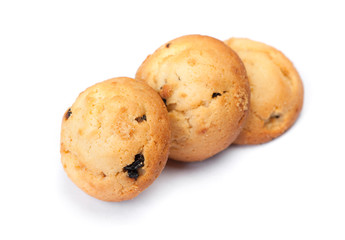 Fototapeta premium Group of cookies with raisins