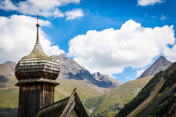 Old church in the mountains
