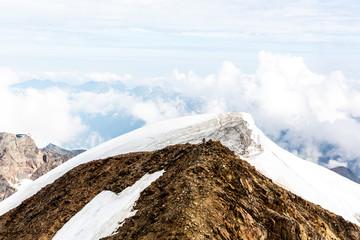 snow covered mountain