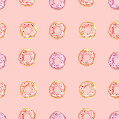 Seamless pattern donut