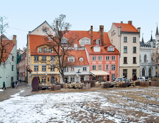 Riga city view