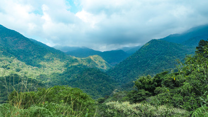 Obraz premium mountain view at the sierra nevada in colombia