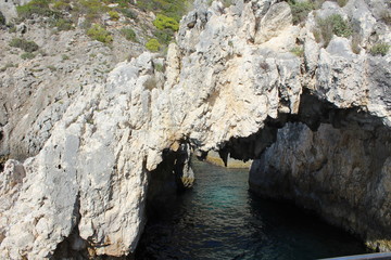 blue sea cave