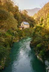 Fototapeta na wymiar Inside Asturias Mountains