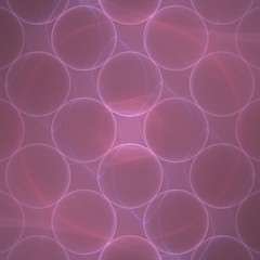 Pink Bubbles Fractal Background Wallpaper