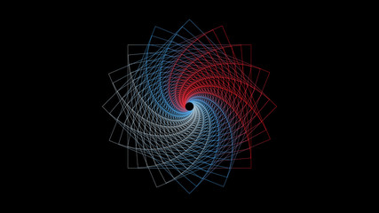 Spiral vector background 