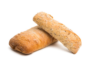 ciabatta isolated