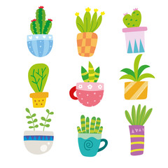 cactus vector collection design