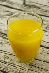 Verre de jus d'orange