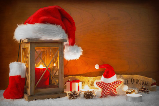 Wonderful "Merry Christmas"-Decoration