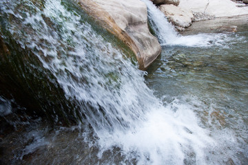 waterfall in the mountains of Turkey