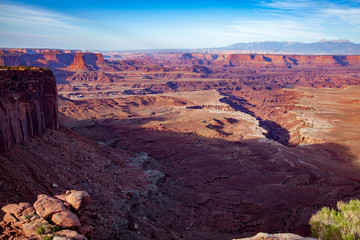 Awe-inspiring vista from Dead Horse State Park, Moab Utah