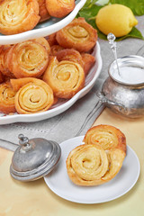 Italian Pinwheel Orange Pastries