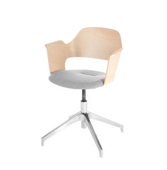 Comfortable chair on white background. Interior element