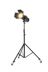 Studio lighting on white background. Food photography