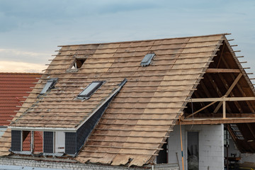 old house roof
