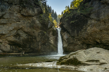 Buchenegger Wasserfälle bei Steibis im Oberallgäu