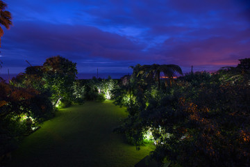 Fototapeta premium Night view in Capelas