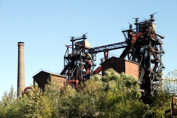 Fototapeta na wymiar Old German Coal & Steel Industry – Germany 