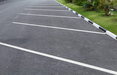 Obraz premium Car parking lot