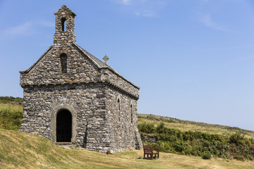 Fototapeta na wymiar Chapel of Our Lady, St Nons, Pembrokeshire, Wales