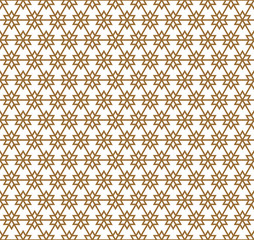 Seamless abstract pattern.Geometric lines on white background.