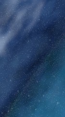 Colorful and beautiful space background. Outer space. Starry outer space texture. Templates, blue background. Design of websites, mobile devices and applications. 3D illustration