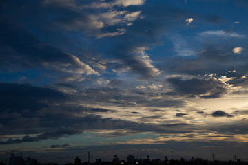 夕方