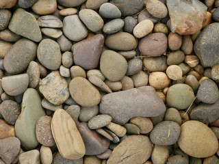 rock stone in garden,pebbles on the beach
