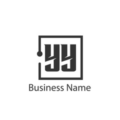 Initial Letter YY Logo Template Design