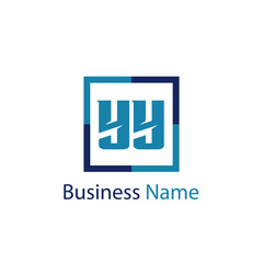 Initial Letter YY Logo Template Design
