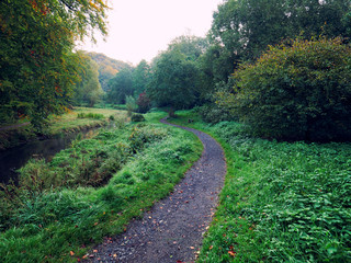 Early Autumn countryside morning,Northern Ireland