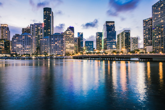 The Miami Skyline from Brickell