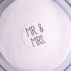 Hochzeitsdeko Mr & Mrs