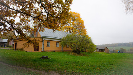 Obraz premium Autumn season in the city