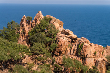 Arbatax - Felsformation auf Sardinien