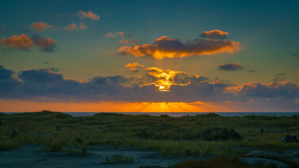 Fototapeta na wymiar Ocean At Sunset