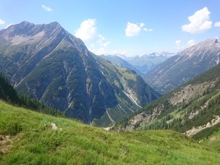 Fototapeta premium Alpenpanorama