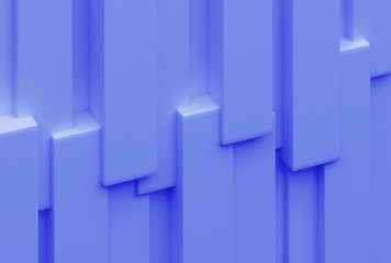 3D abstract background. Illustration of geometric stones