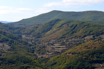 landscape of nature and hills
