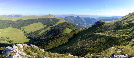 Vue vercors ambel toulau omblèze