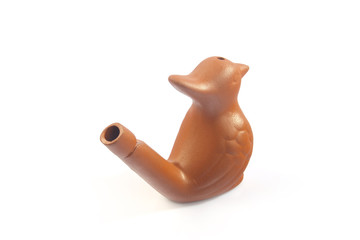 Indian made beautiful clay whistle