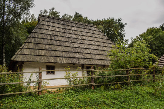 Skansen , drewniane domu Ukraina, Lw&oacute;w