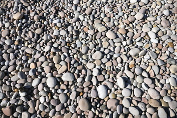 Pebbles on the beach