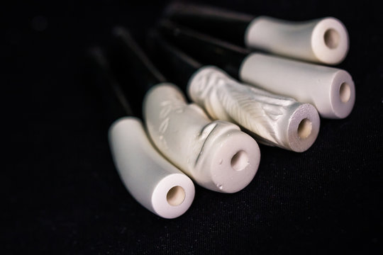Meerschaum Cigarette Mouthpieces in Gift Shop