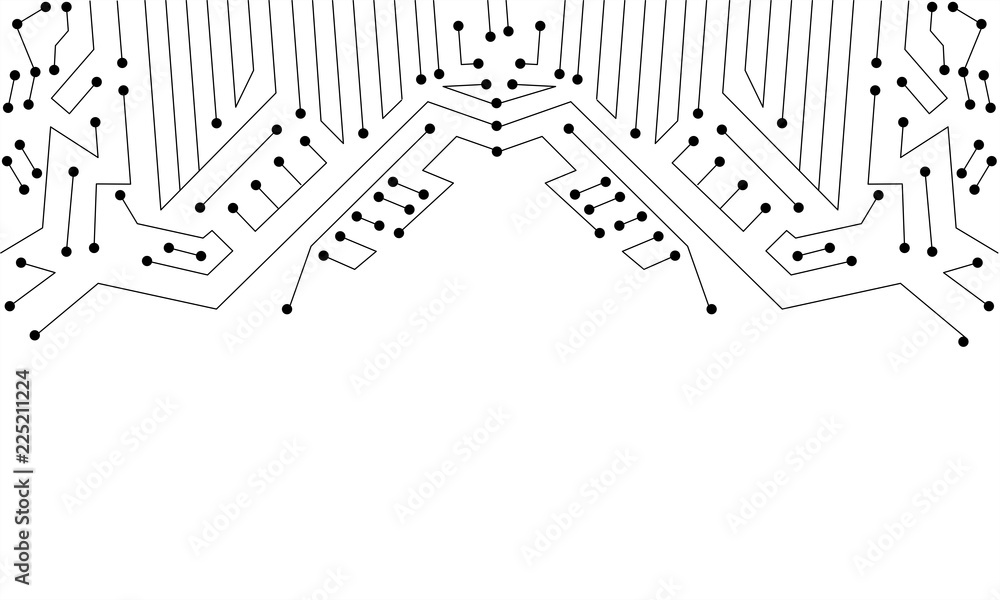 Poster abstract vector background electronics or technology communication data.