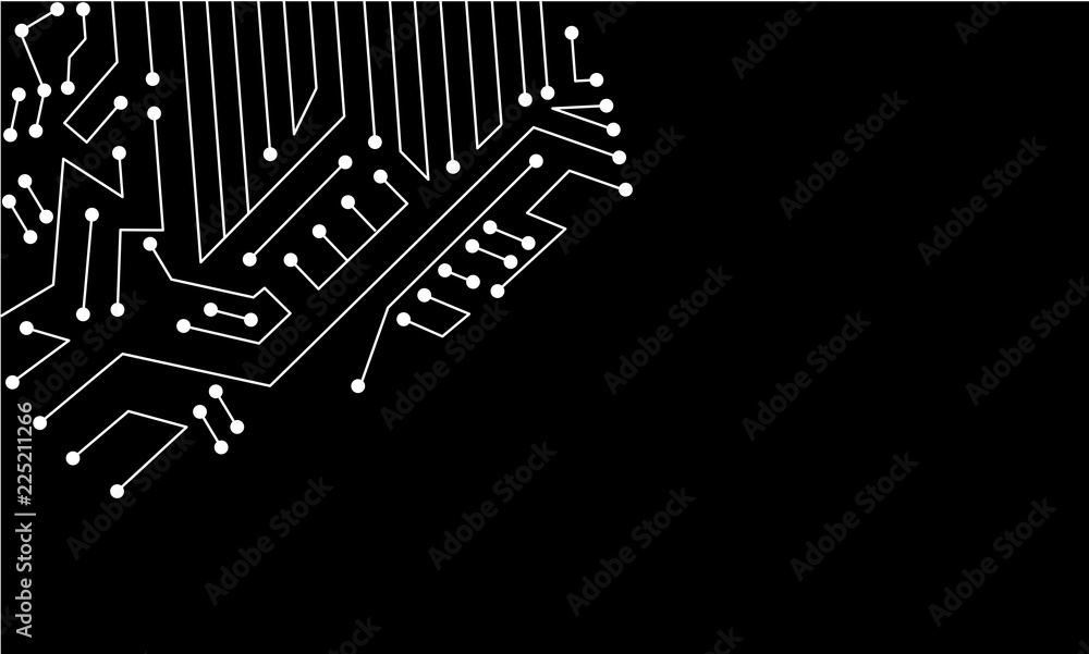 Poster abstract vector background electronics or technology communication data.