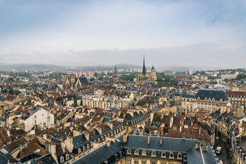 Vue sur Dijon du haut de la Tour Philippe Le Bon