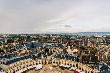 Vue sur Dijon du haut de la Tour Philippe Le Bon